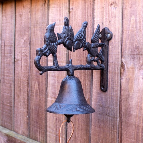 Perched birds door bell - perched,