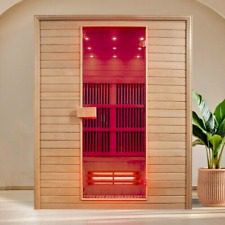 Insignia Sauna Infrared Nano Carbon Luxury  1300 x 1000 mm Spruce All Options