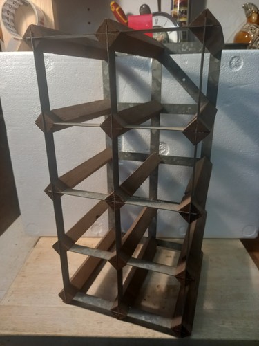 Vintage dark wood and metal - vintage,