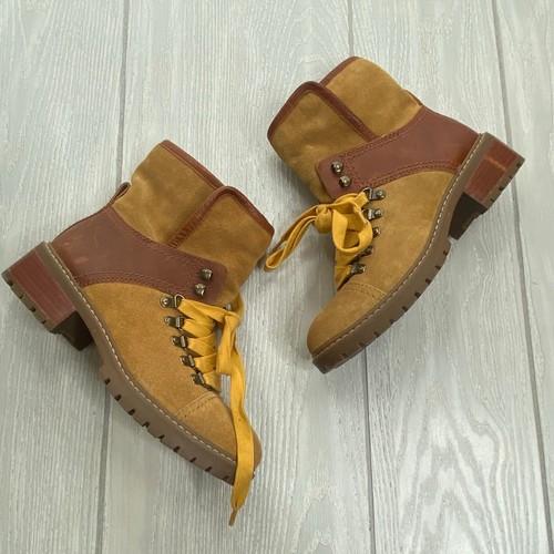 Frye suede leather fold - &,