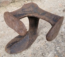 Antique Cast Iron AJK Titan Cobblers Shoe Last Anvil - Three Way - 3.39 kg