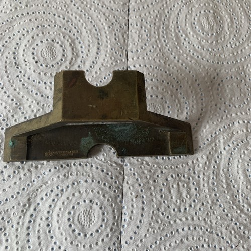 Vintage brass mitre gauge - mitre,