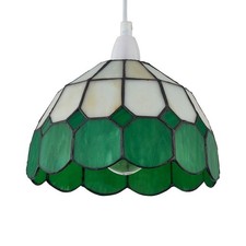 Green Tiffany Coloured Glass