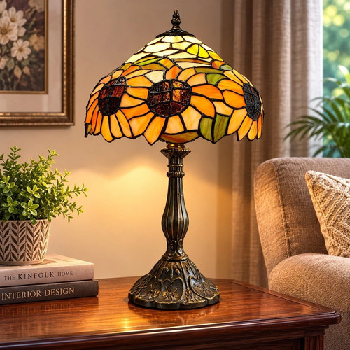 Tiffany style table lamp - tiffany,