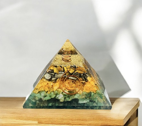 Crystal pyramid for abundance - for,