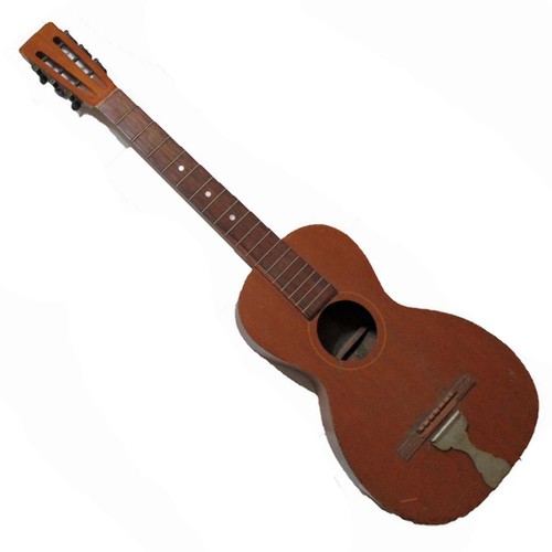 Antique parlor guitar pat - antique,