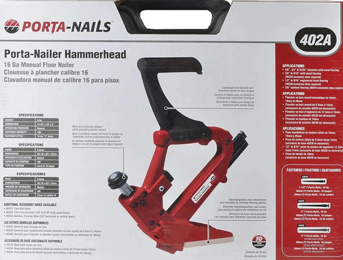 Porta nails 402a - nails, angled