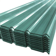 12x Metal Roof Sheets Corrugated Garage Shed Profile Galvanized Roofing 129x45cm