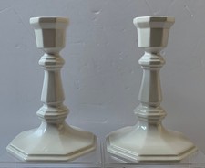 VINTAGE PAIR CANDLESTICKS ART