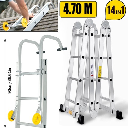 14in1 aluminium folding - 4.7m,