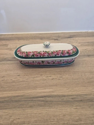 Antique ceramic toothbrush - ceramic,