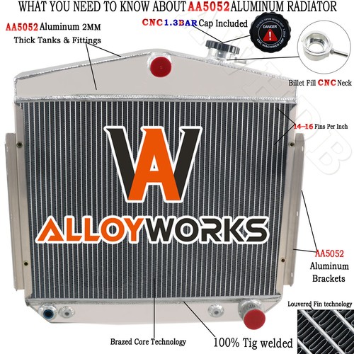 Row radiator for chevy - row,