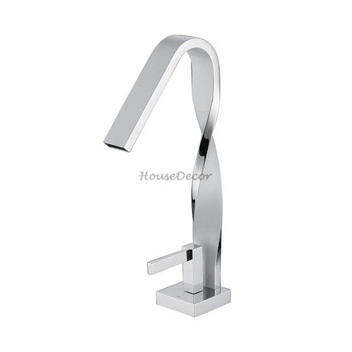 Modern chrome tall - modern,