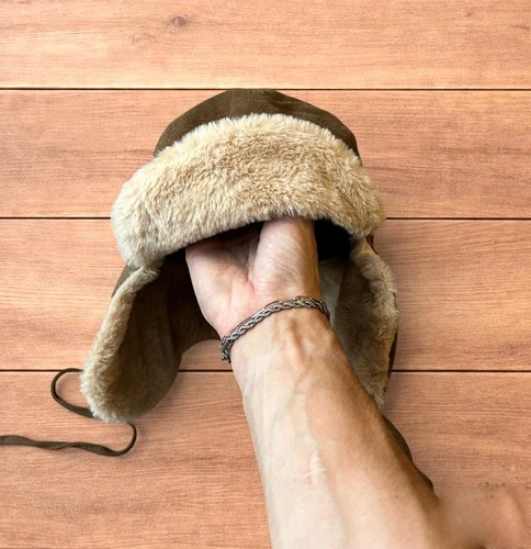 Russian ushanka trapper ear