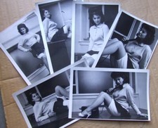 Smiling Pretty Directoire Knickers Model. Set of 5 x 1960's photos.  (T)