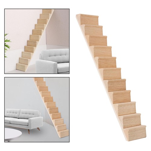 Dollhouse miniature stairs - dollhouse,