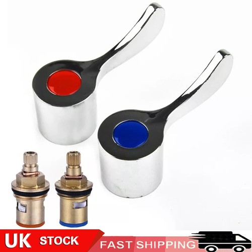 Pair chrome lever - pair,