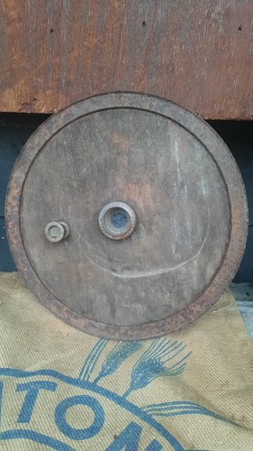 Hathaway butter churn lid - hathaway,