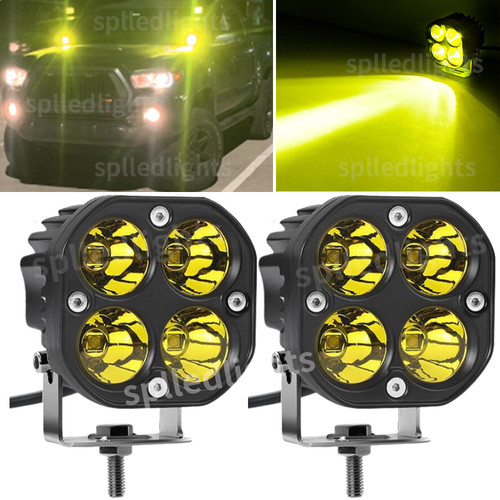 80w yellow square 12v - yellow, /