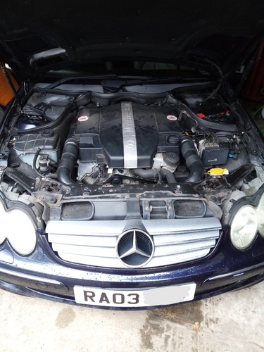 Mercedes clk engine cover - clk,