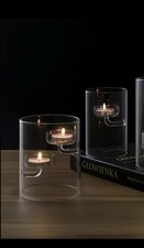 2 X Hurricane Glass Candle