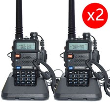 2 Pack Baofeng UV-5R Walkie