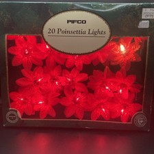 Vintage Pifco 40 Poinsettia