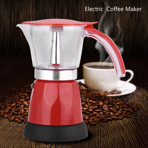 Red 300ml cups 480w - 300ml/6, electric