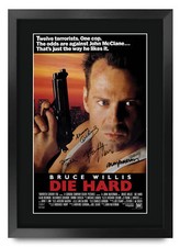 Die Hard Gift Poster Framed