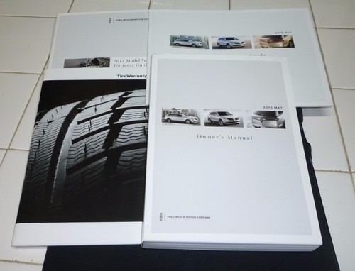 2015 lincoln mkt owners - owners, manual