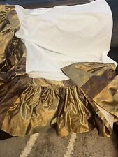 Eastern Accents Daybed Split Corners Bedskirt Striped  Gold Brown