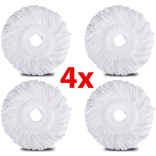 Replacement spin mop heads - 6,