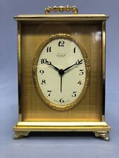 Imhof Swiss 8 Day 15 Jewel Desk Clock With Alarm 1 year Guarantee