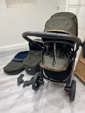 Mamas & Papas Ocarro Yorkshire Tweed Rare Pushchair & Carrycot and extras