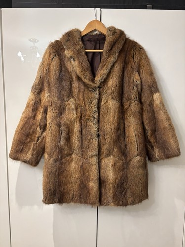 Musquash real fur - real,