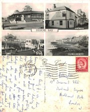 Vintage Postcard - Herne Bay