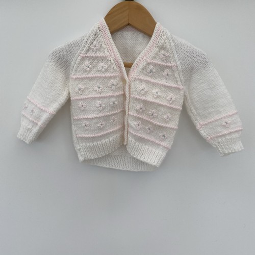 Handmade hand knitted cardigan - hand,