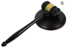 Wooden Gavel, Auction Hammer