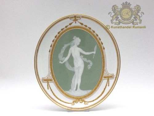 Kpm berlin art nouveau plate - kpm,