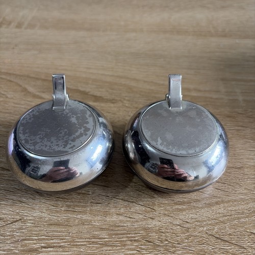 Pair vintage silver plate - pair,