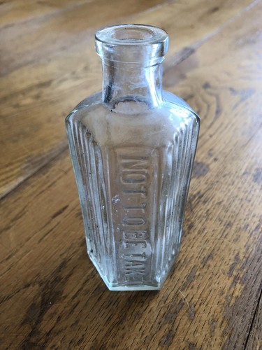 Vintage small clear glass - clear,