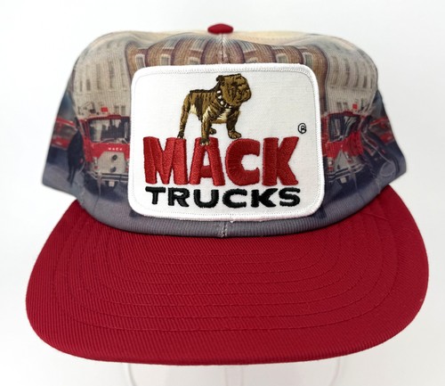 Vintage mack trucks - trucks, hat
