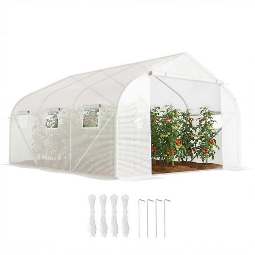 Outsunny walk polytunnel - walk-in,