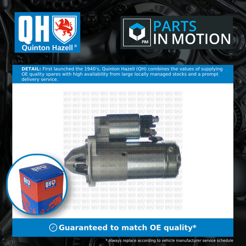 Starter motor qrs2614 quinton - starter,