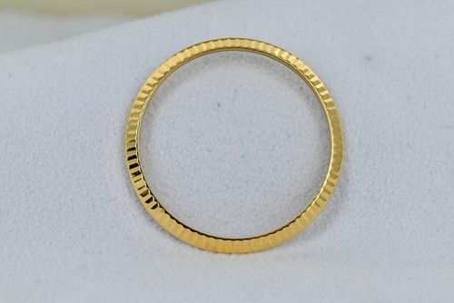Rolex 18ct fluted - rolex, yellow