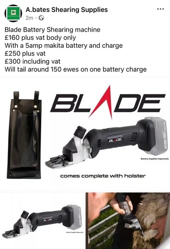 Blade battery shearing - shearing, machine