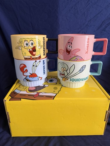 Spongebob and friends stacking - spongebob,