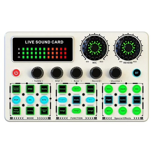V99 live sound card - live,