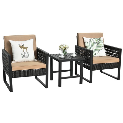 Patiojoy 3pcs rattan bistro - rattan,