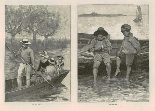 1886 antique print fine - print,